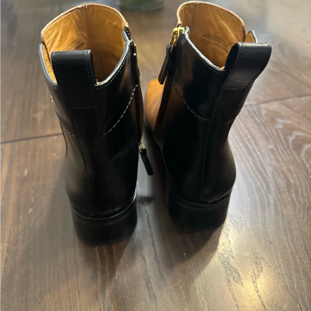 Tory Burch Black and Brown Ankle Boots Brand New, never worn. - Picture 4 of 4